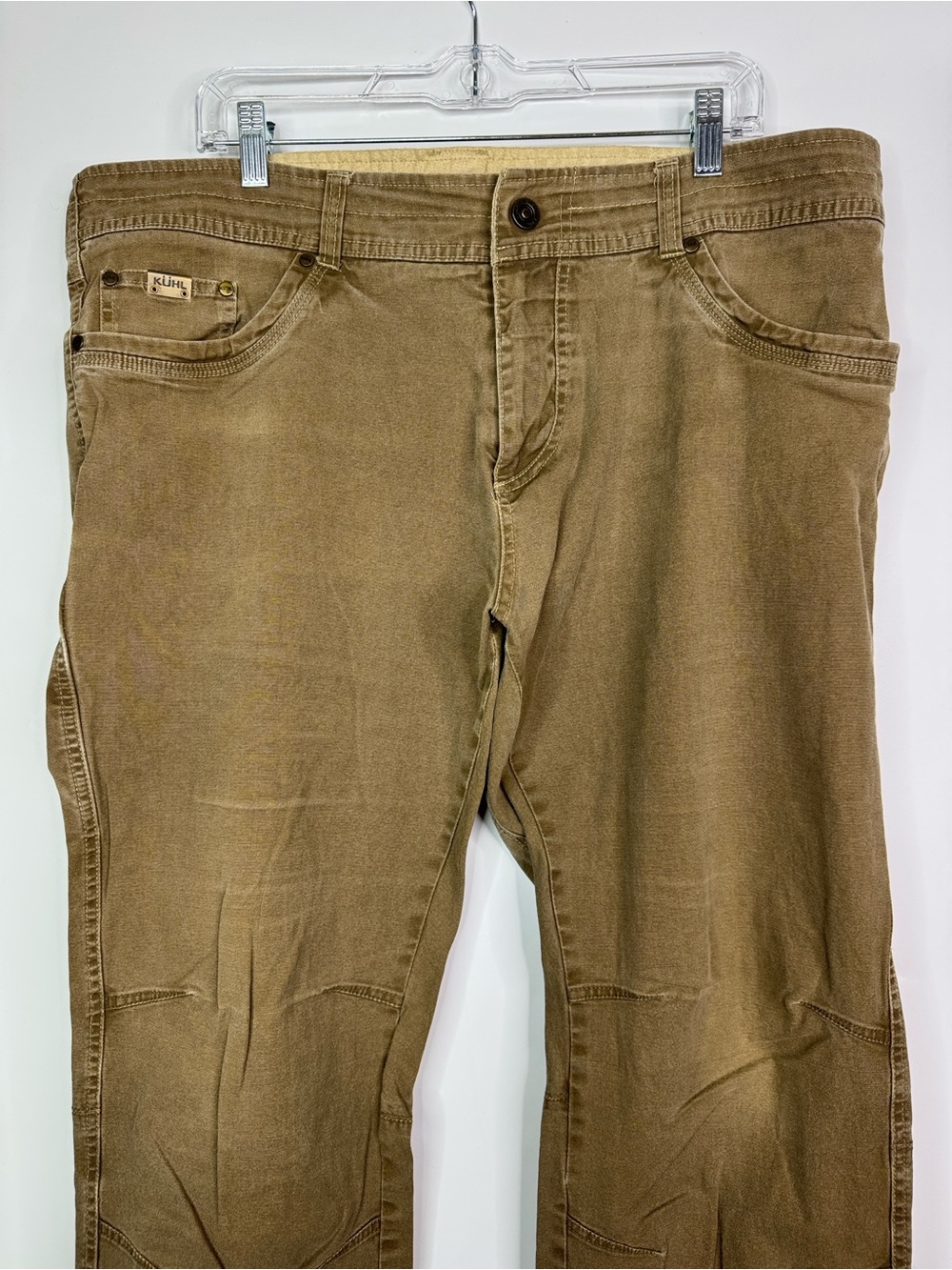 Kuhl Brown Kanvus Jean Pants Size 40x32 - Picture 2 of 13